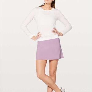 Lululemon Circuit Breaker Skirt in Lilac Quartz
